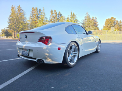 2007 BMW Z4 M Coupe in Alpine White III over Black Extended Nappa