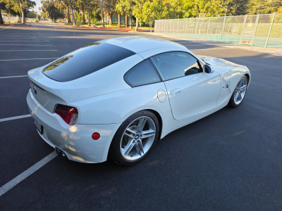 2007 BMW Z4 M Coupe in Alpine White III over Black Extended Nappa