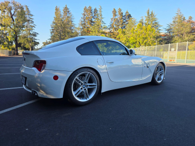 2007 BMW Z4 M Coupe in Alpine White III over Black Extended Nappa
