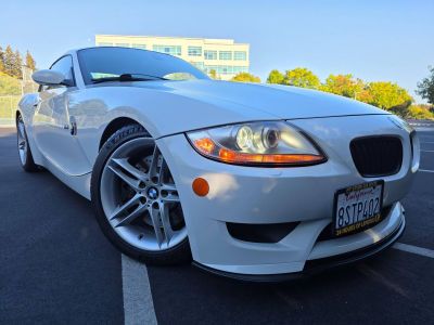 2007 BMW Z4 M Coupe in Alpine White III over Black Extended Nappa