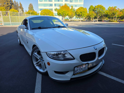 2007 BMW Z4 M Coupe in Alpine White III over Black Extended Nappa