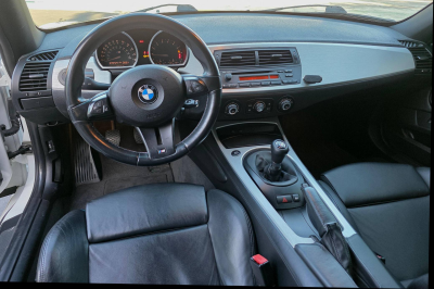 2007 BMW Z4 M Coupe in Alpine White III over Black Extended Nappa