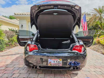 2007 BMW Z4 M Coupe in Black Sapphire Metallic over Dark Sepang Brown Nappa