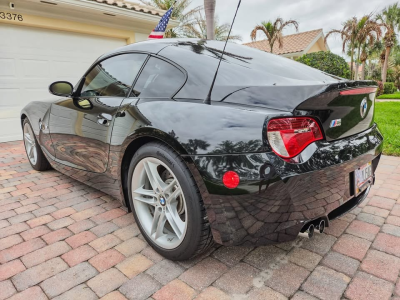 2007 BMW Z4 M Coupe in Black Sapphire Metallic over Dark Sepang Brown Nappa