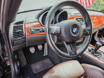 2007 BMW Z4 M Coupe in Black Sapphire Metallic over Dark Sepang Brown Nappa