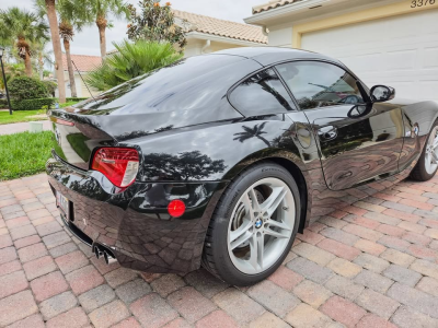 2007 BMW Z4 M Coupe in Black Sapphire Metallic over Dark Sepang Brown Nappa