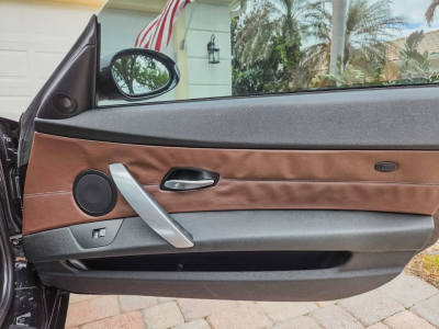 2007 BMW Z4 M Coupe in Black Sapphire Metallic over Dark Sepang Brown Nappa