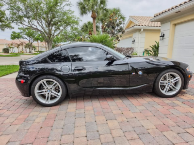 2007 BMW Z4 M Coupe in Black Sapphire Metallic over Dark Sepang Brown Nappa