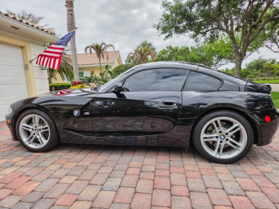 2007 BMW Z4 M Coupe in Black Sapphire Metallic over Dark Sepang Brown Nappa