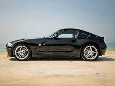 2007 BMW Z4 M Coupe in Black Sapphire Metallic over Black Nappa
