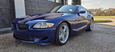 2007 BMW Z4 M Coupe in Interlagos Blue Metallic over Light Sepang Bronze Nappa