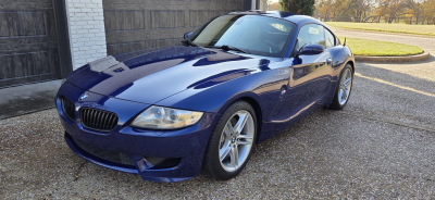2007 BMW Z4 M Coupe in Interlagos Blue Metallic over Light Sepang Bronze Nappa