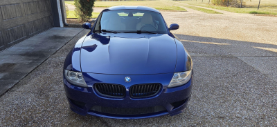 2007 BMW Z4 M Coupe in Interlagos Blue Metallic over Light Sepang Bronze Nappa