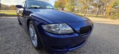 2007 BMW Z4 M Coupe in Interlagos Blue Metallic over Light Sepang Bronze Nappa
