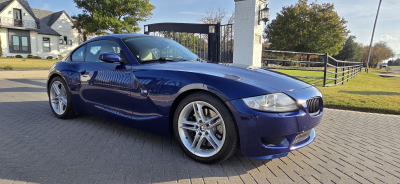 2007 BMW Z4 M Coupe in Interlagos Blue Metallic over Light Sepang Bronze Nappa
