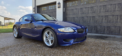 2007 BMW Z4 M Coupe in Interlagos Blue Metallic over Light Sepang Bronze Nappa
