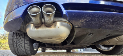 2007 BMW Z4 M Coupe in Interlagos Blue Metallic over Light Sepang Bronze Nappa