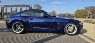 2007 BMW Z4 M Coupe in Interlagos Blue Metallic over Light Sepang Bronze Nappa