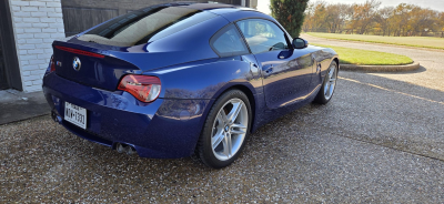 2007 BMW Z4 M Coupe in Interlagos Blue Metallic over Light Sepang Bronze Nappa