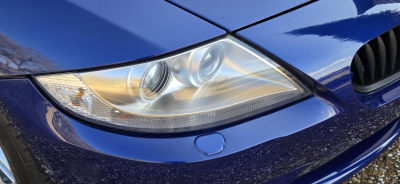 2007 BMW Z4 M Coupe in Interlagos Blue Metallic over Light Sepang Bronze Nappa