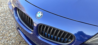 2007 BMW Z4 M Coupe in Interlagos Blue Metallic over Light Sepang Bronze Nappa