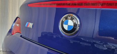 2007 BMW Z4 M Coupe in Interlagos Blue Metallic over Light Sepang Bronze Nappa