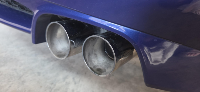 2007 BMW Z4 M Coupe in Interlagos Blue Metallic over Light Sepang Bronze Nappa