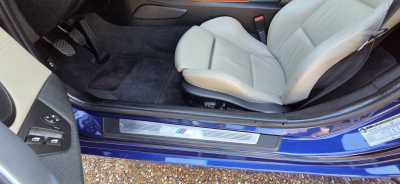 2007 BMW Z4 M Coupe in Interlagos Blue Metallic over Light Sepang Bronze Nappa