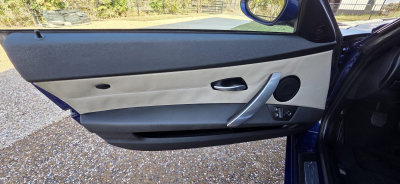 2007 BMW Z4 M Coupe in Interlagos Blue Metallic over Light Sepang Bronze Nappa