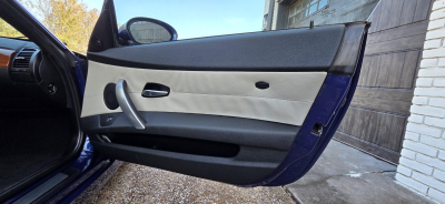 2007 BMW Z4 M Coupe in Interlagos Blue Metallic over Light Sepang Bronze Nappa