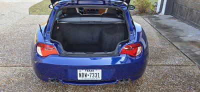 2007 BMW Z4 M Coupe in Interlagos Blue Metallic over Light Sepang Bronze Nappa