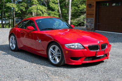 2007 BMW Z4 M Coupe in Imola Red 2 over Black Nappa