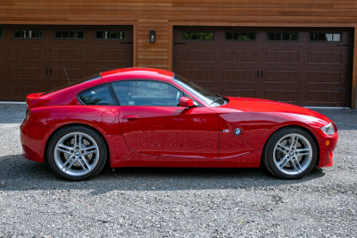 2007 BMW Z4 M Coupe in Imola Red 2 over Black Nappa