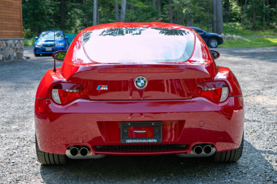 2007 BMW Z4 M Coupe in Imola Red 2 over Black Nappa
