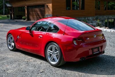 2007 BMW Z4 M Coupe in Imola Red 2 over Black Nappa
