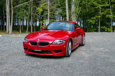 2007 BMW Z4 M Coupe in Imola Red 2 over Black Nappa