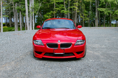 2007 BMW Z4 M Coupe in Imola Red 2 over Black Nappa