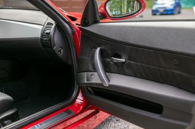 2007 BMW Z4 M Coupe in Imola Red 2 over Black Nappa