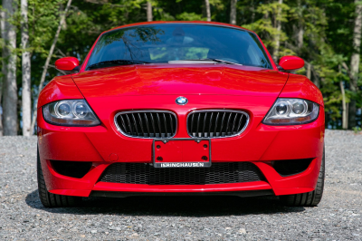 2007 BMW Z4 M Coupe in Imola Red 2 over Black Nappa