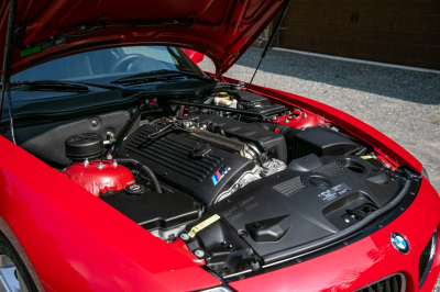 2007 BMW Z4 M Coupe in Imola Red 2 over Black Nappa