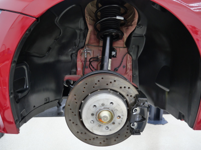 2007 BMW Z4 M Coupe in Imola Red 2 over Black Nappa