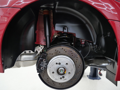 2007 BMW Z4 M Coupe in Imola Red 2 over Black Nappa