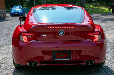 2007 BMW Z4 M Coupe in Imola Red 2 over Black Nappa
