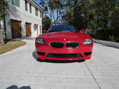 2007 BMW Z4 M Coupe in Imola Red 2 over Black Nappa
