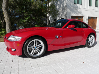 2007 BMW Z4 M Coupe in Imola Red 2 over Black Nappa