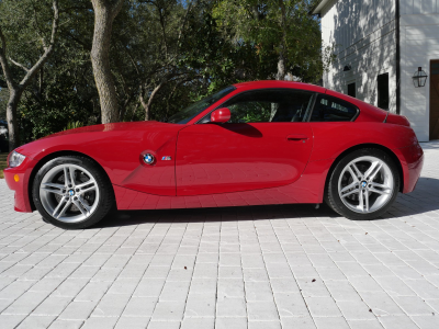 2007 BMW Z4 M Coupe in Imola Red 2 over Black Nappa