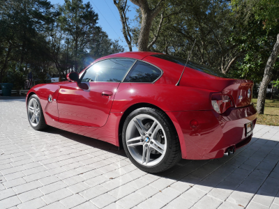 2007 BMW Z4 M Coupe in Imola Red 2 over Black Nappa