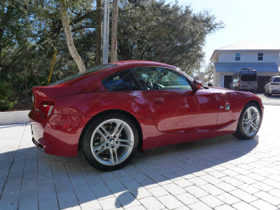 2007 BMW Z4 M Coupe in Imola Red 2 over Black Nappa