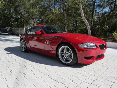 2007 BMW Z4 M Coupe in Imola Red 2 over Black Nappa