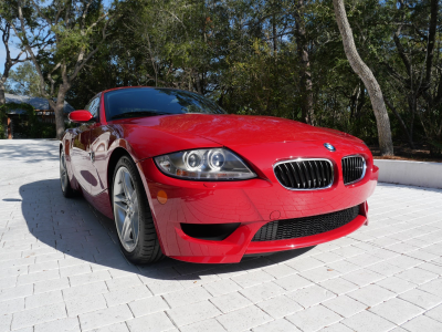 2007 BMW Z4 M Coupe in Imola Red 2 over Black Nappa